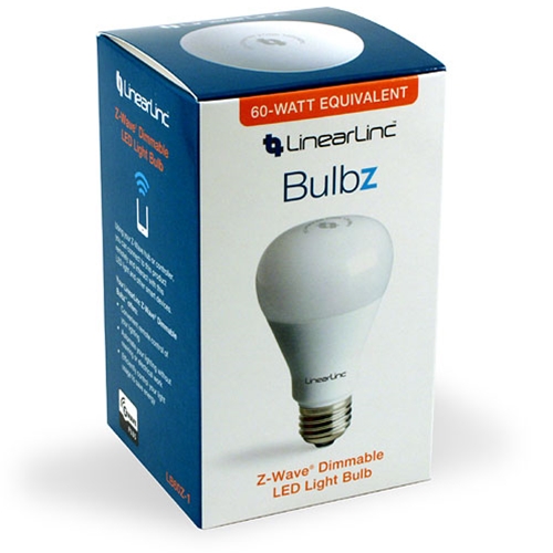 LinearLinc LB60Z 1 Z Wave Dimmable LED Light Bulb